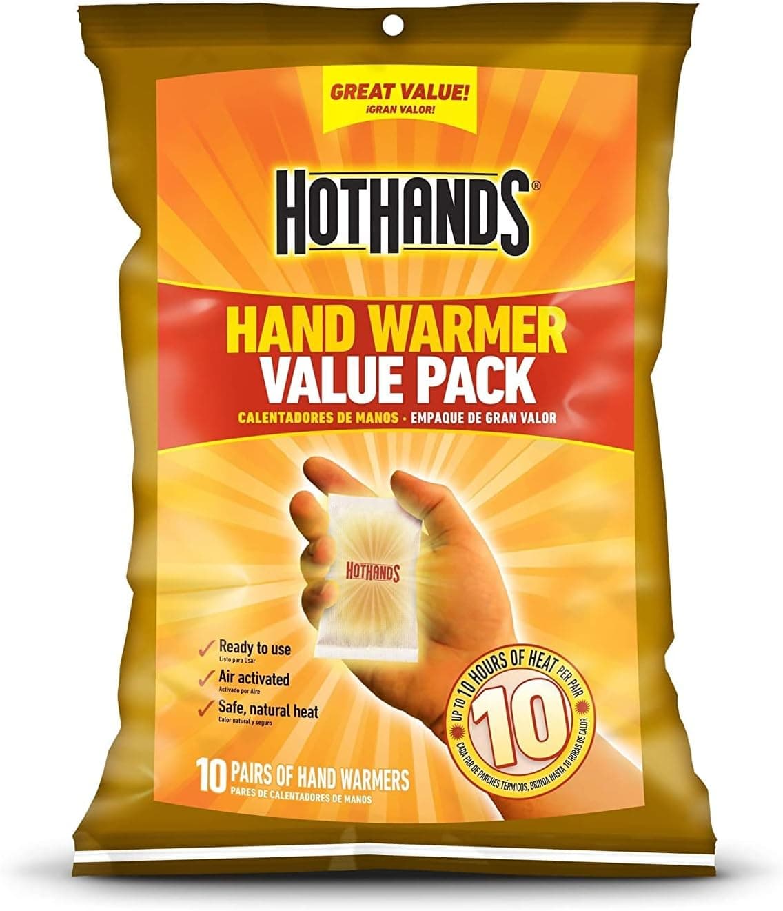 HotHands Hand Warmer Value Pack(10 Count)